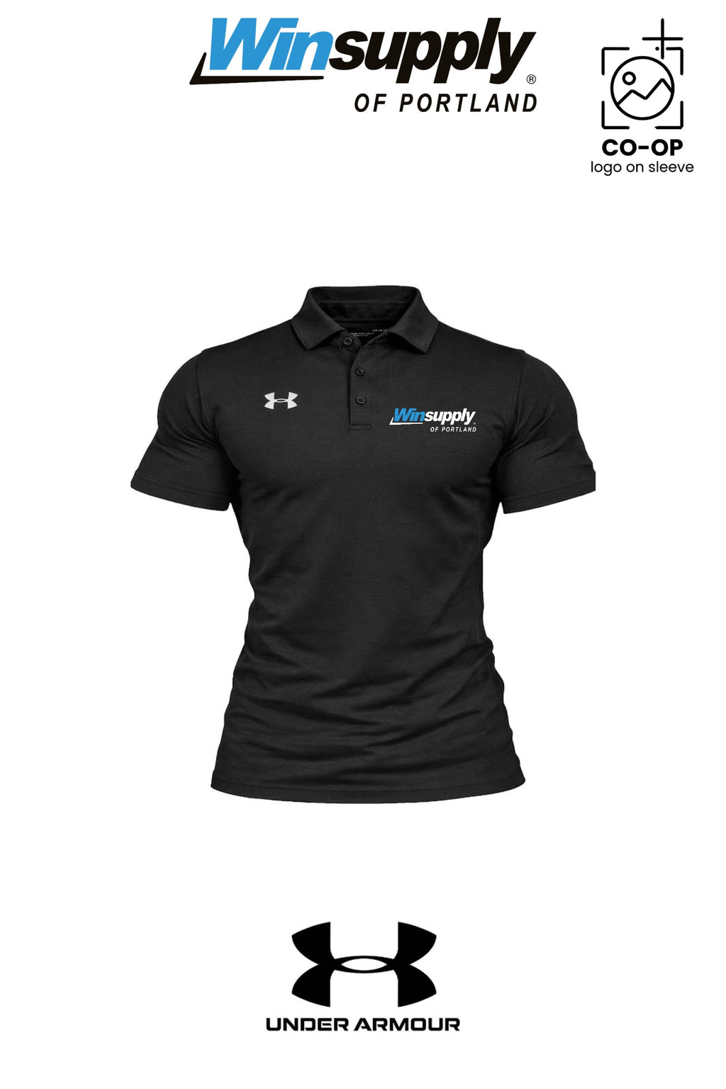 Under Armour Mens Tech™ Polo - Winsupply of Portland