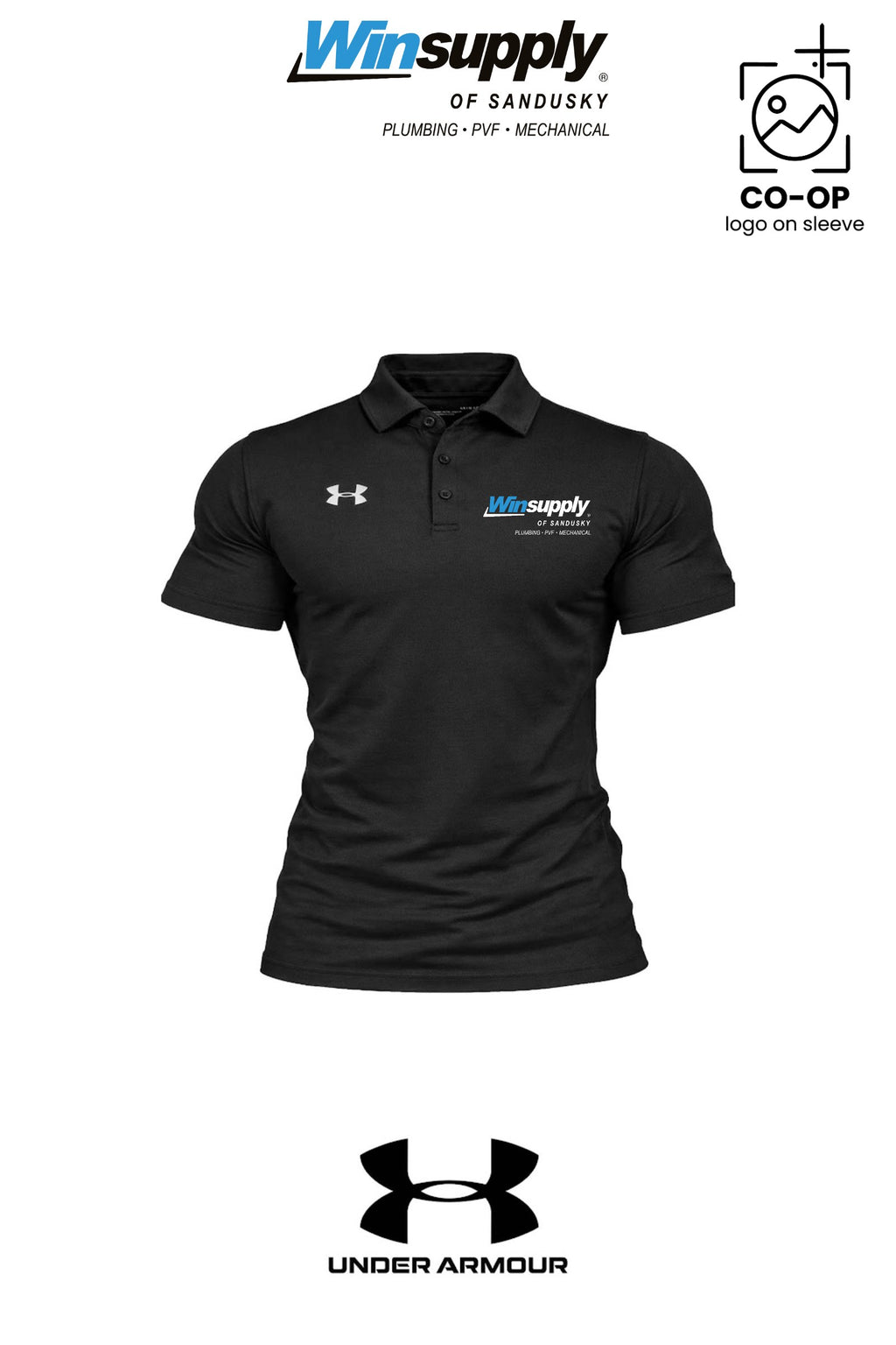 Under Armour Mens Tech™ Polo - Winsupply of Sandusky