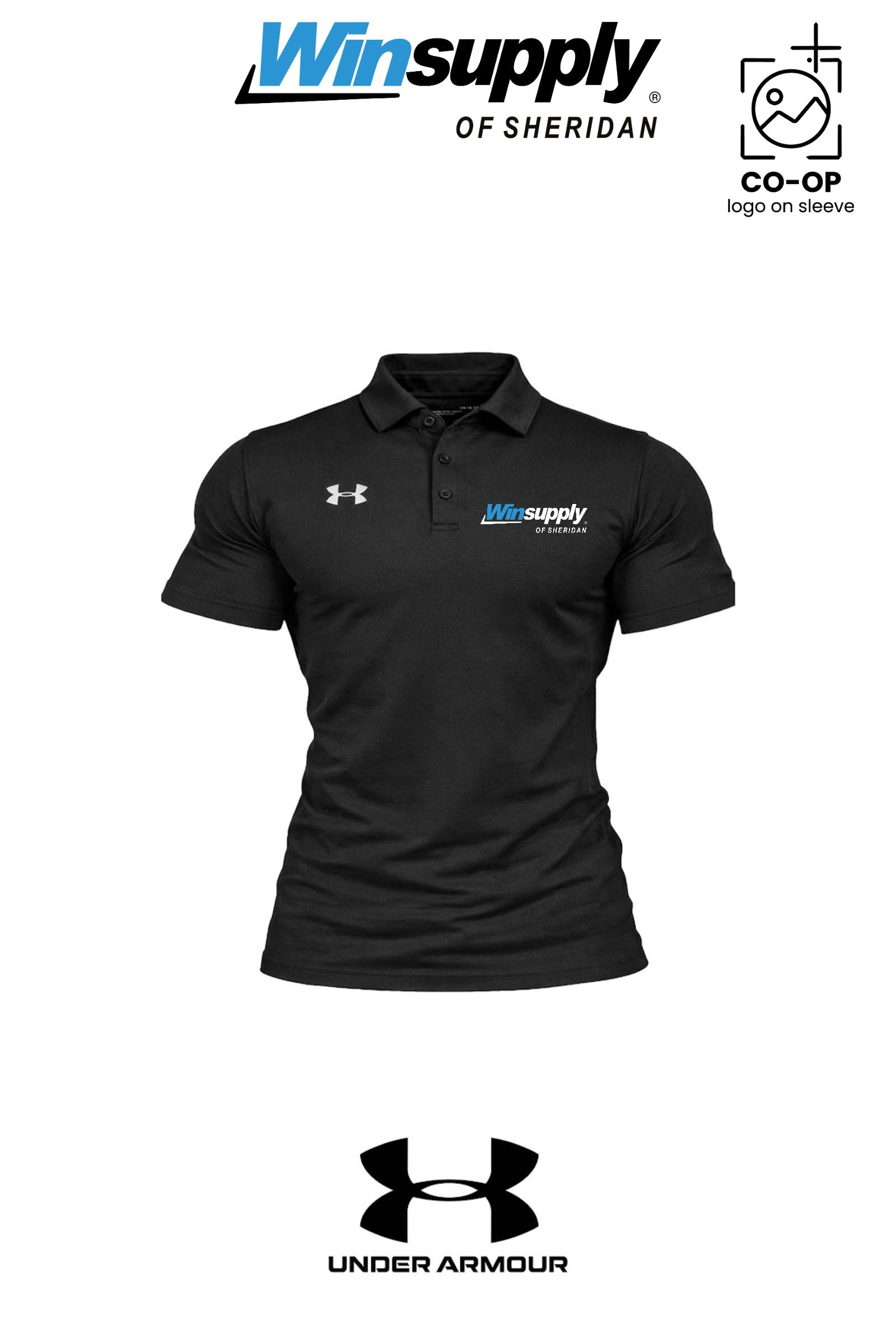 Under Armour Mens Tech™ Polo - Winsupply of Sheridan