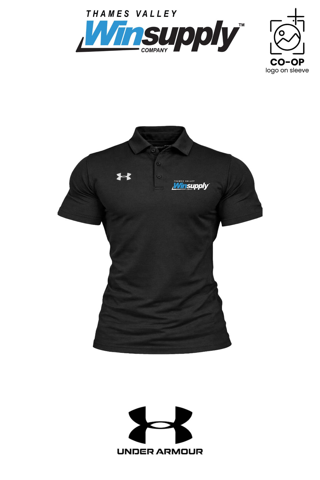Under Armour Mens Tech™ Polo - Thames Valley Winsupply