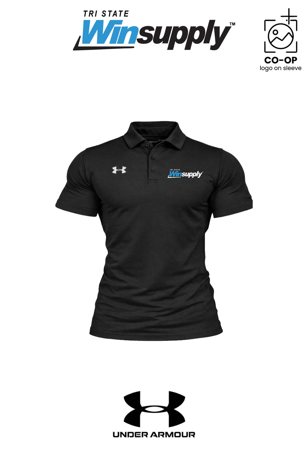 Under Armour Mens Tech™ Polo - Tri-State Winsupply