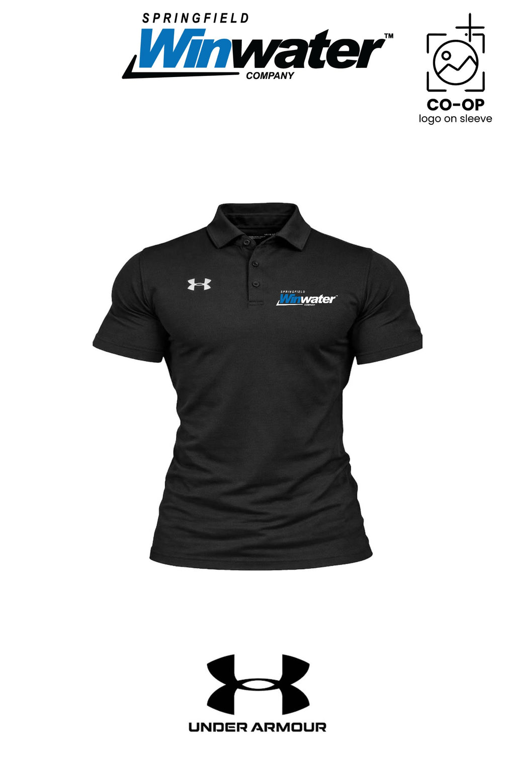 Under Armour Mens Tech™ Polo - Springfield Winwater