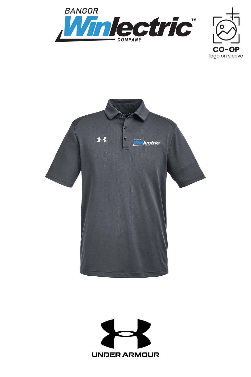 Under Armour Mens Tech™ Polo - Winlectric Bangor
