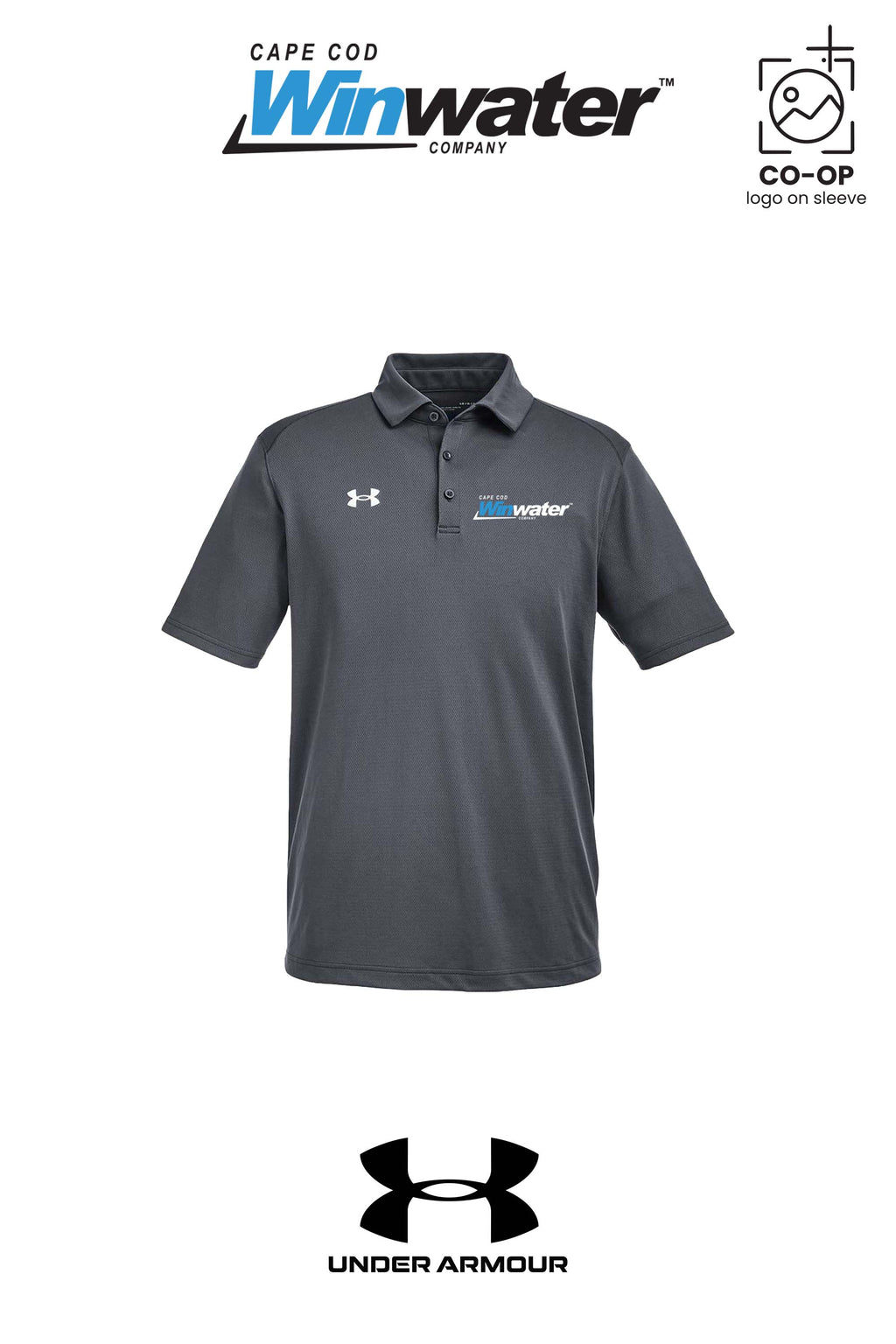 Under Armour Mens Tech™ Polo - Winwater Cape Cod