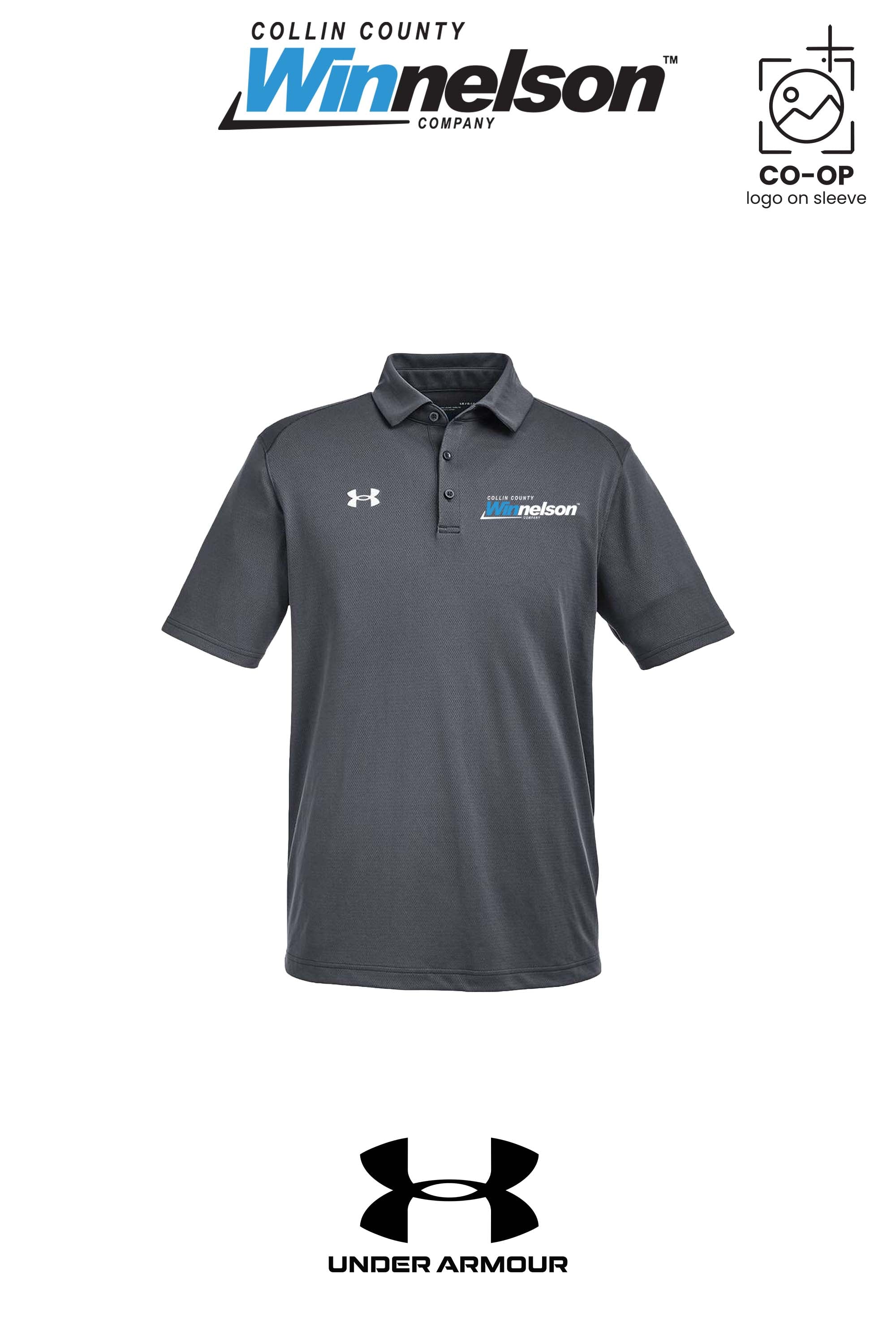 Under Armour Mens Tech™ Polo - Collin County Winnelson