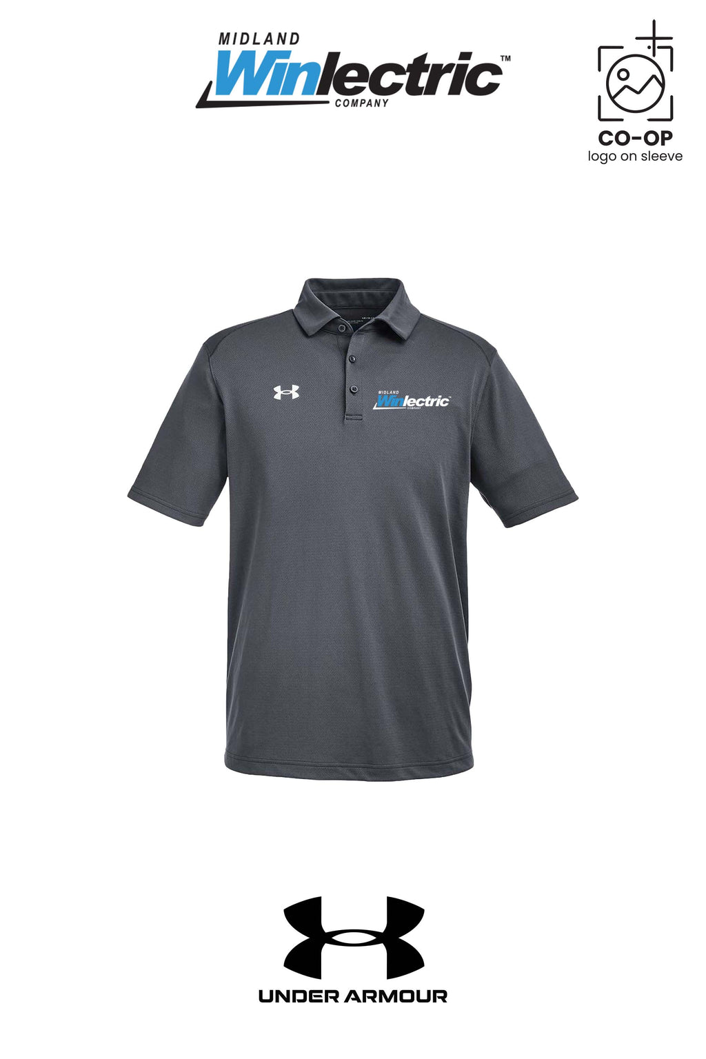 Under Armour Mens Tech™ Polo - Winlectric of Midland