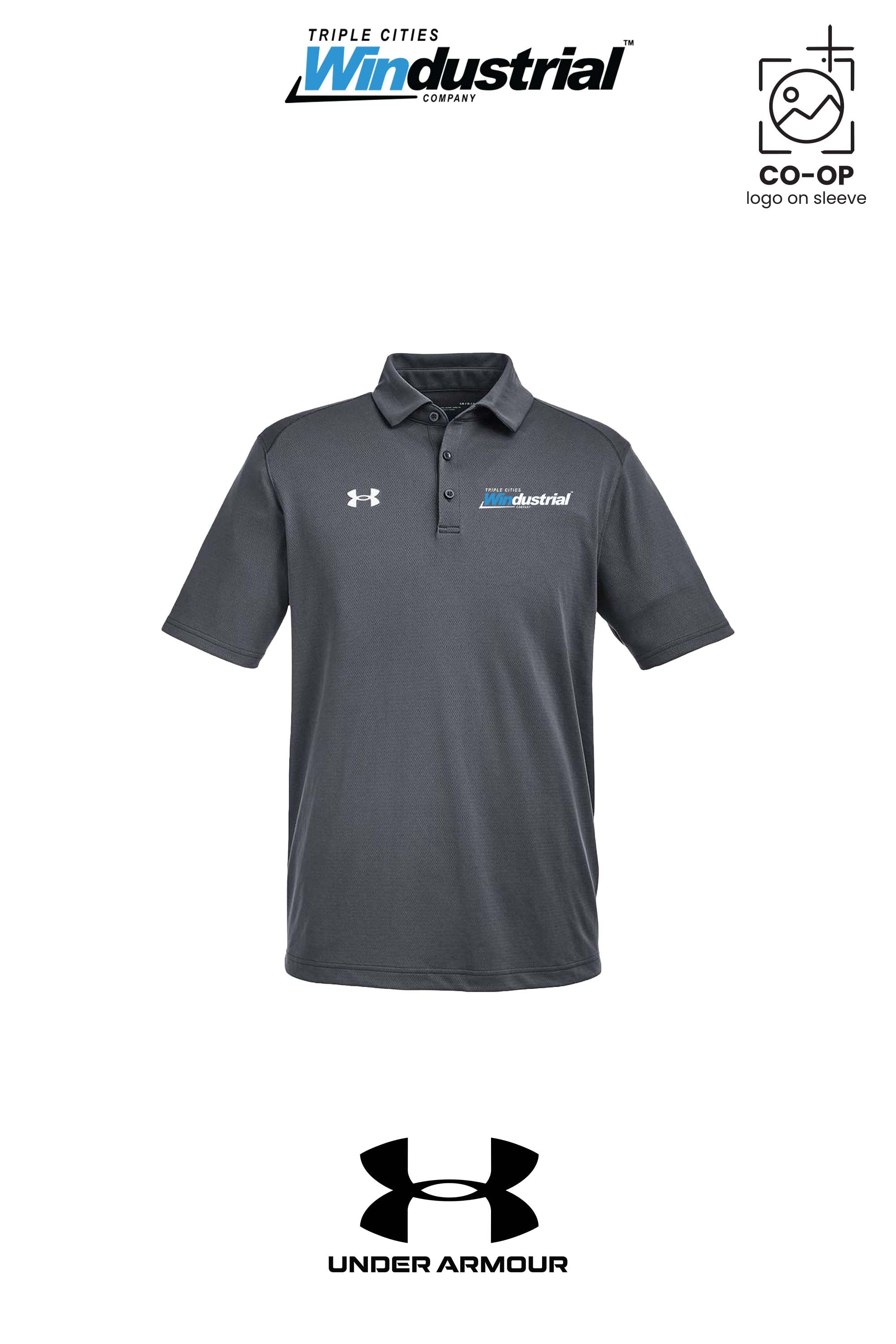 Under Armour Mens Tech™ Polo - Windustrial Triple Cities