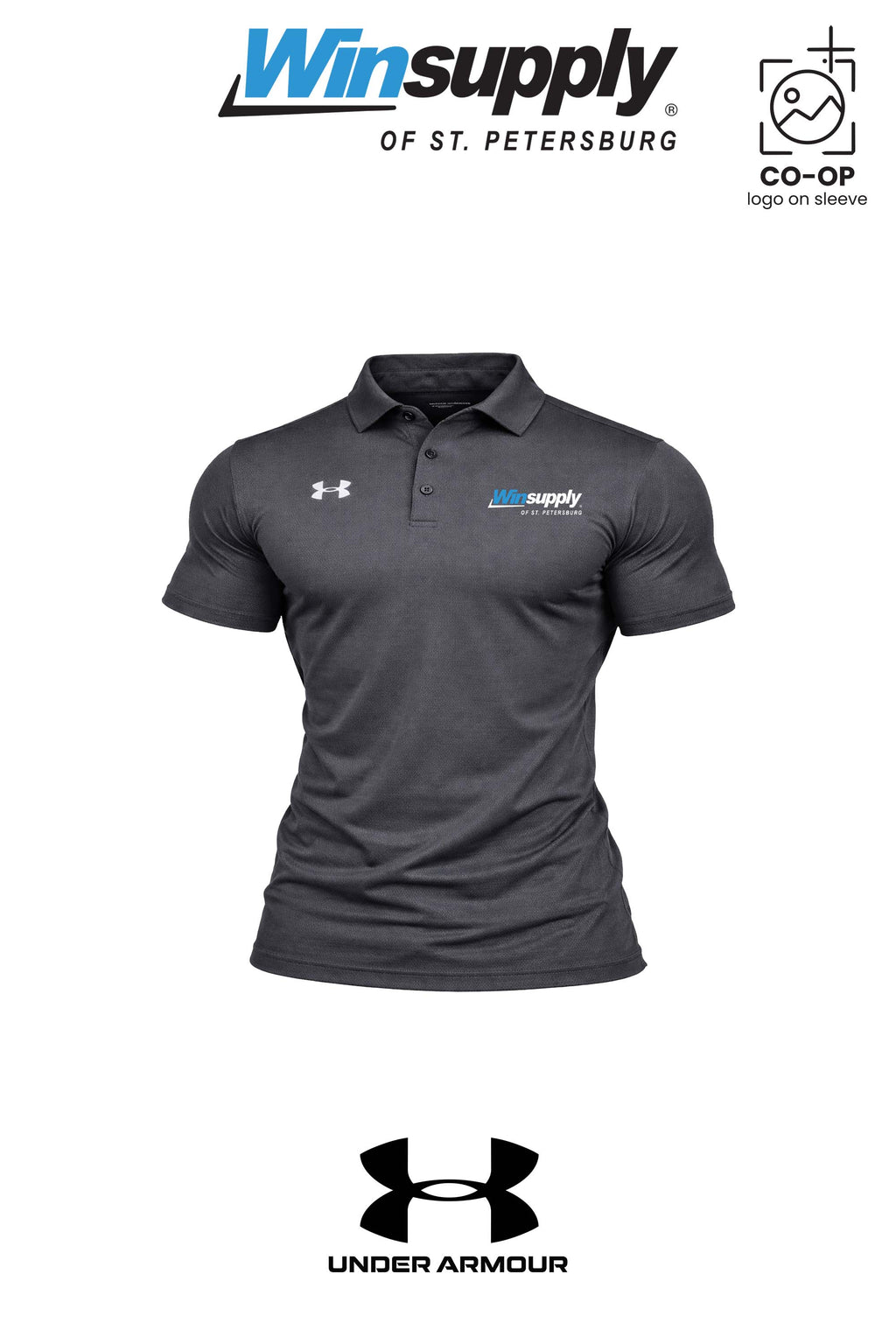 Under Armour Mens Tech™ Polo - Winsupply of St. Petersburg