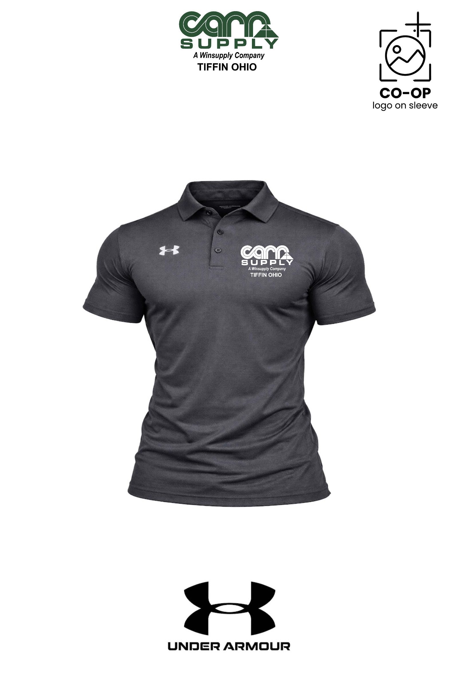 Under Armour Mens Tech™ Polo - Carr Supply - Tiffin