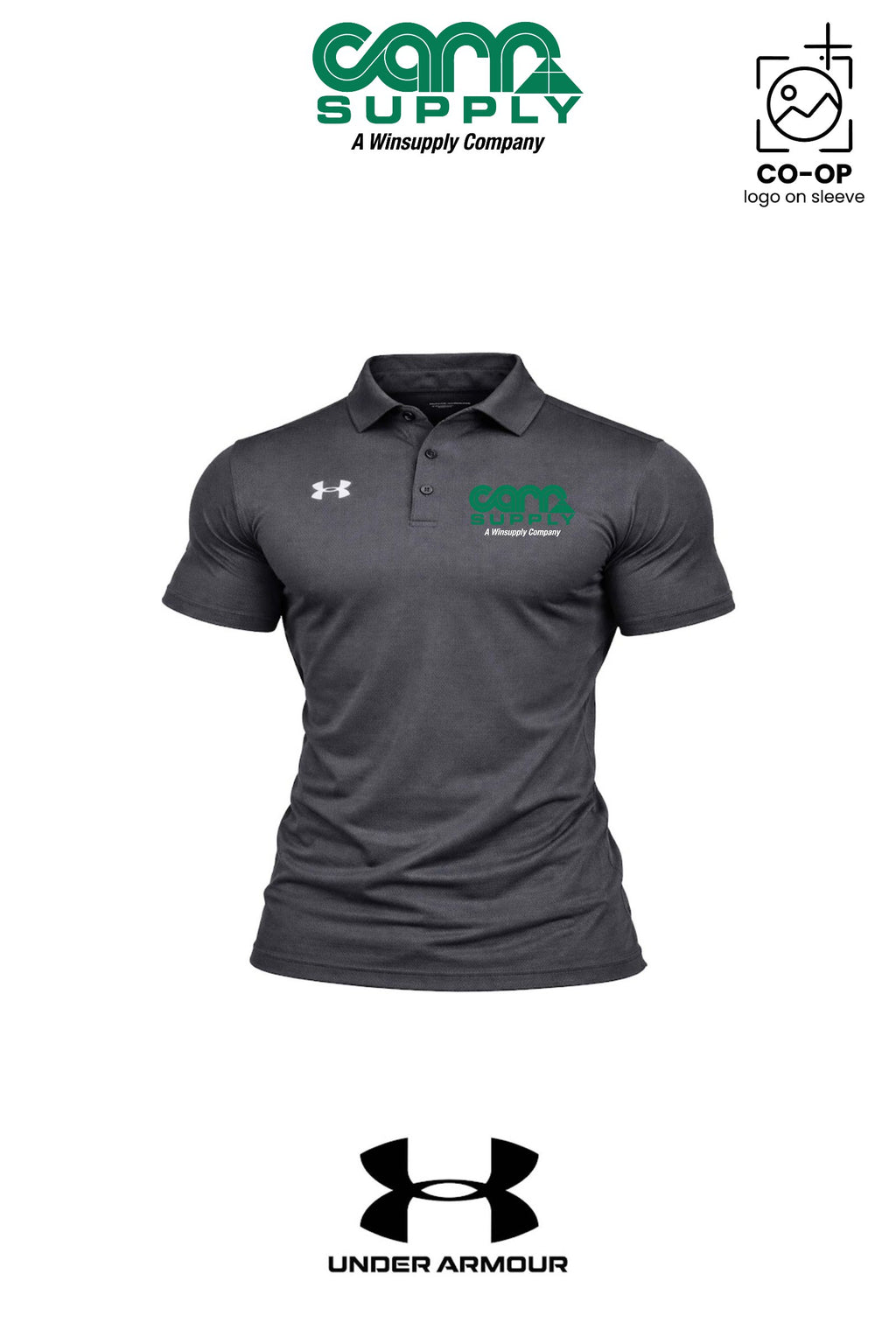 Under Armour Mens Tech™ Polo - Carr Supply - Xenia