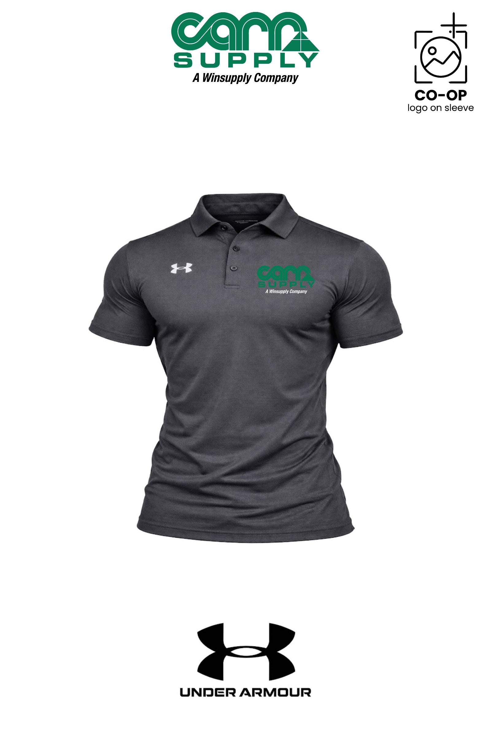 Under Armour Mens Tech™ Polo - Carr Supply - Xenia