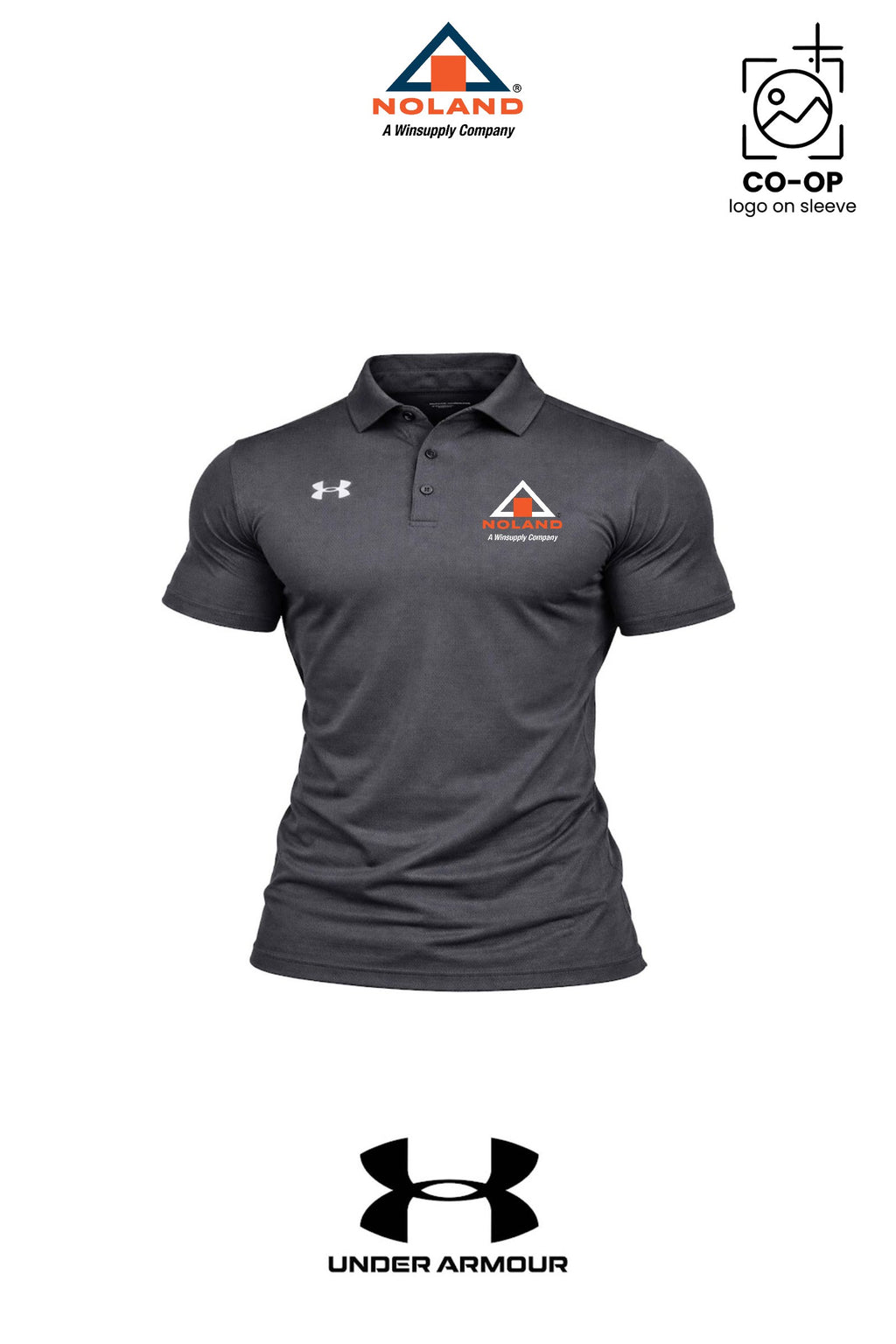 Under Armour Mens Tech™ Polo - Harrison Noland