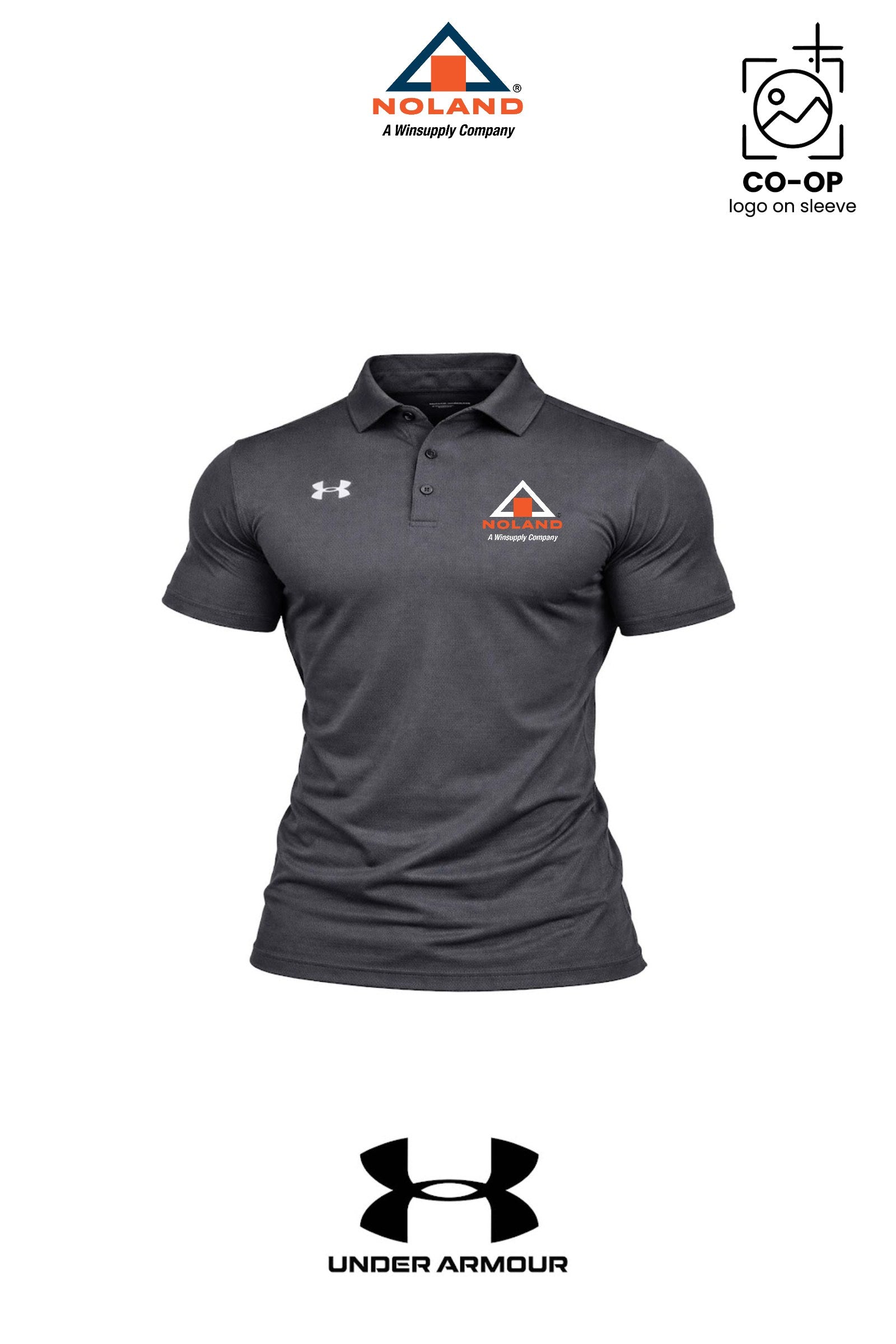 Under Armour Mens Tech™ Polo - Harrison Noland
