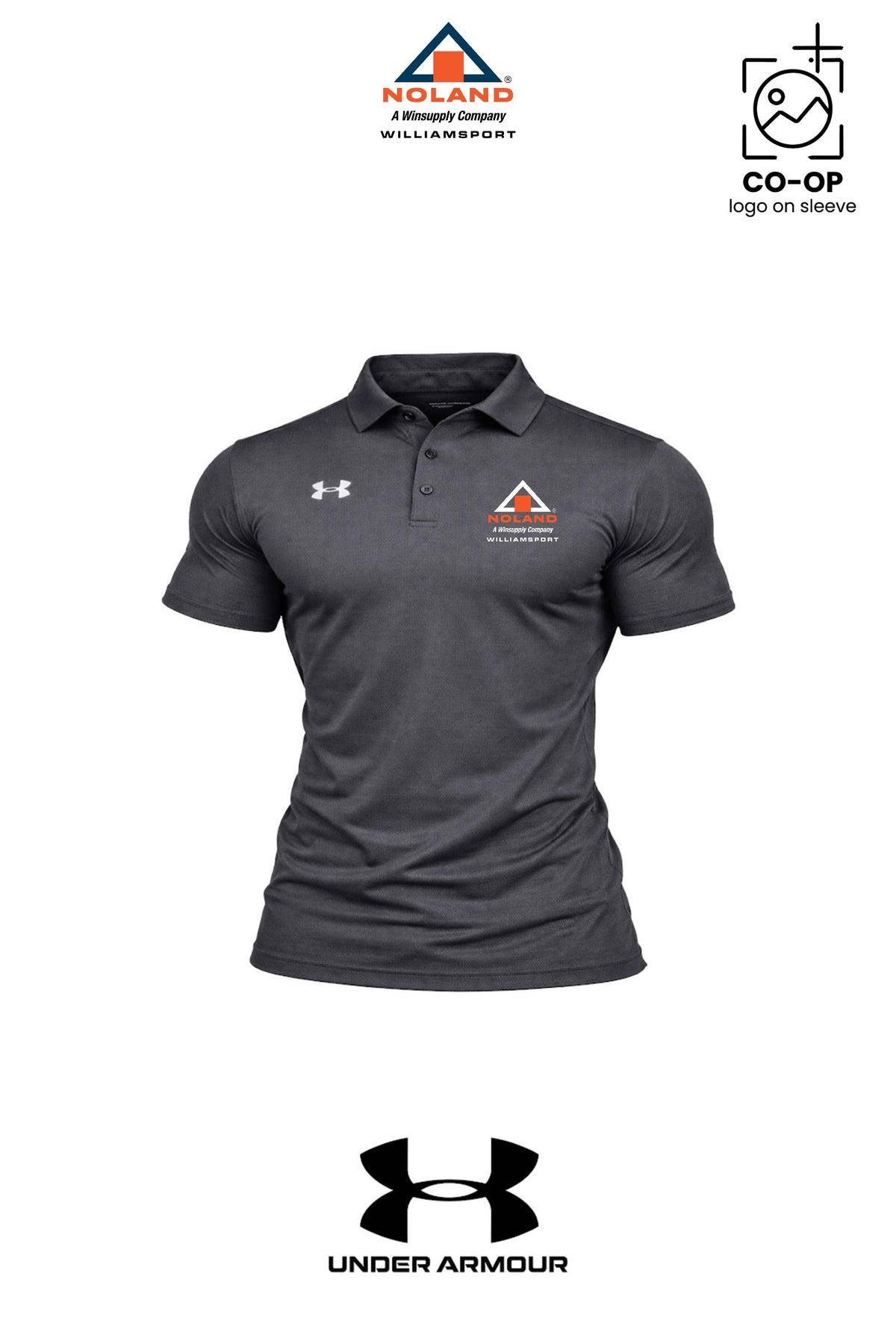 Under Armour Mens Tech™ Polo - Williamsport Noland