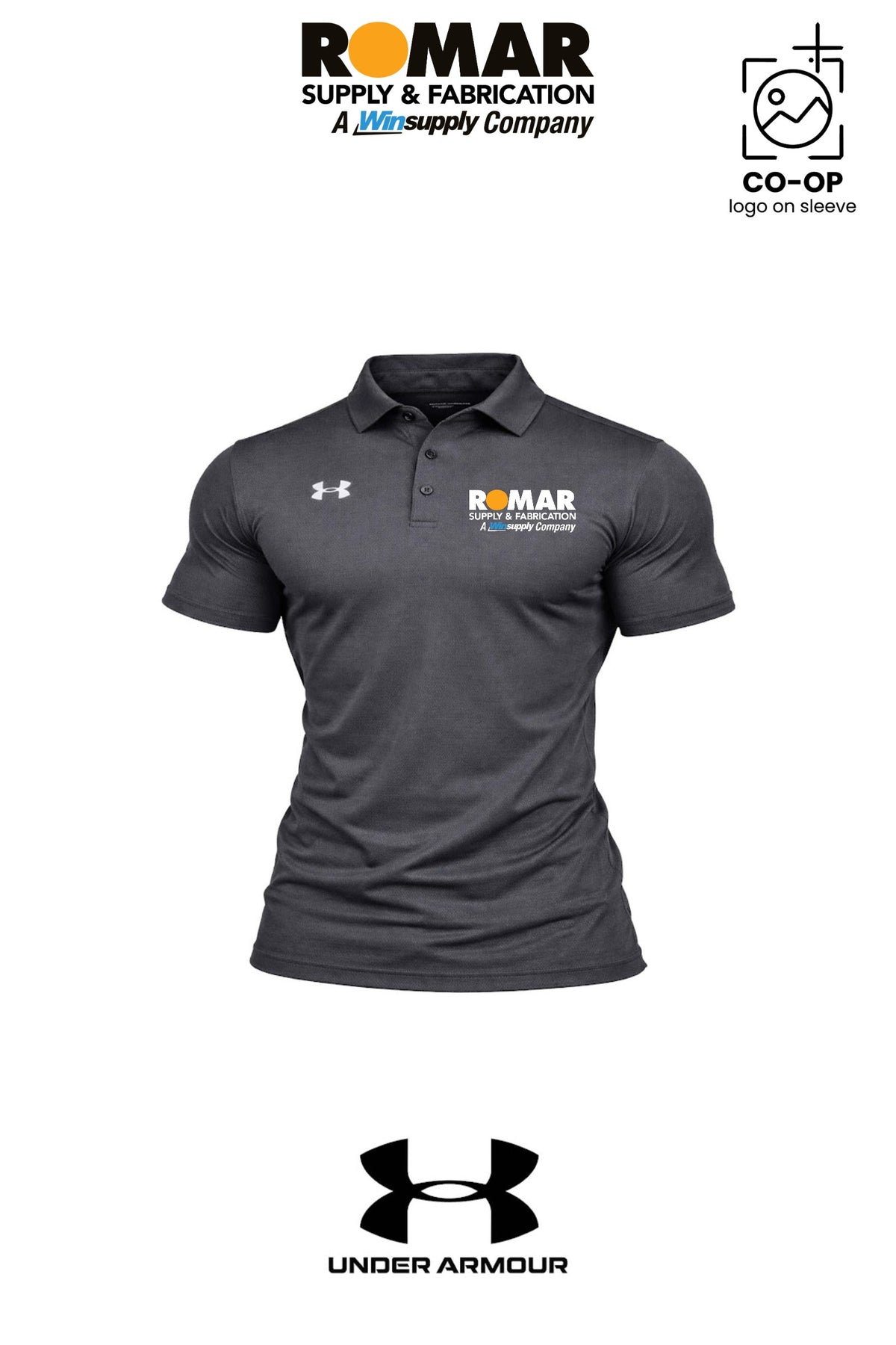 Under Armour Mens Tech™ Polo - Romar Supply San Antonio