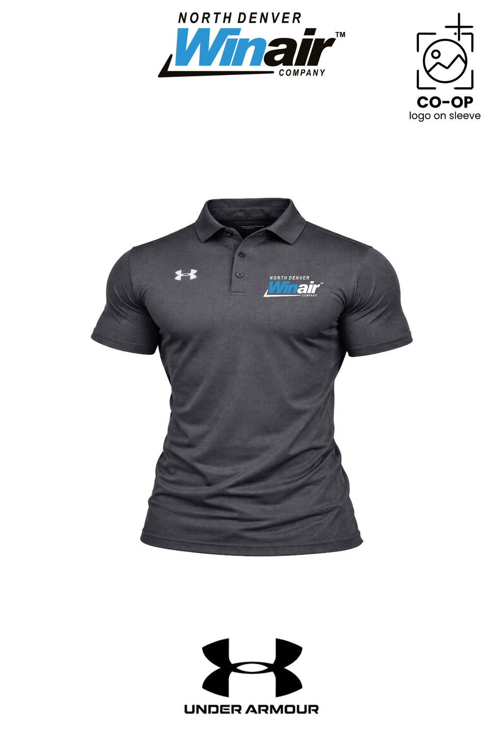 Under Armour Mens Tech™ Polo - North Denver Winair