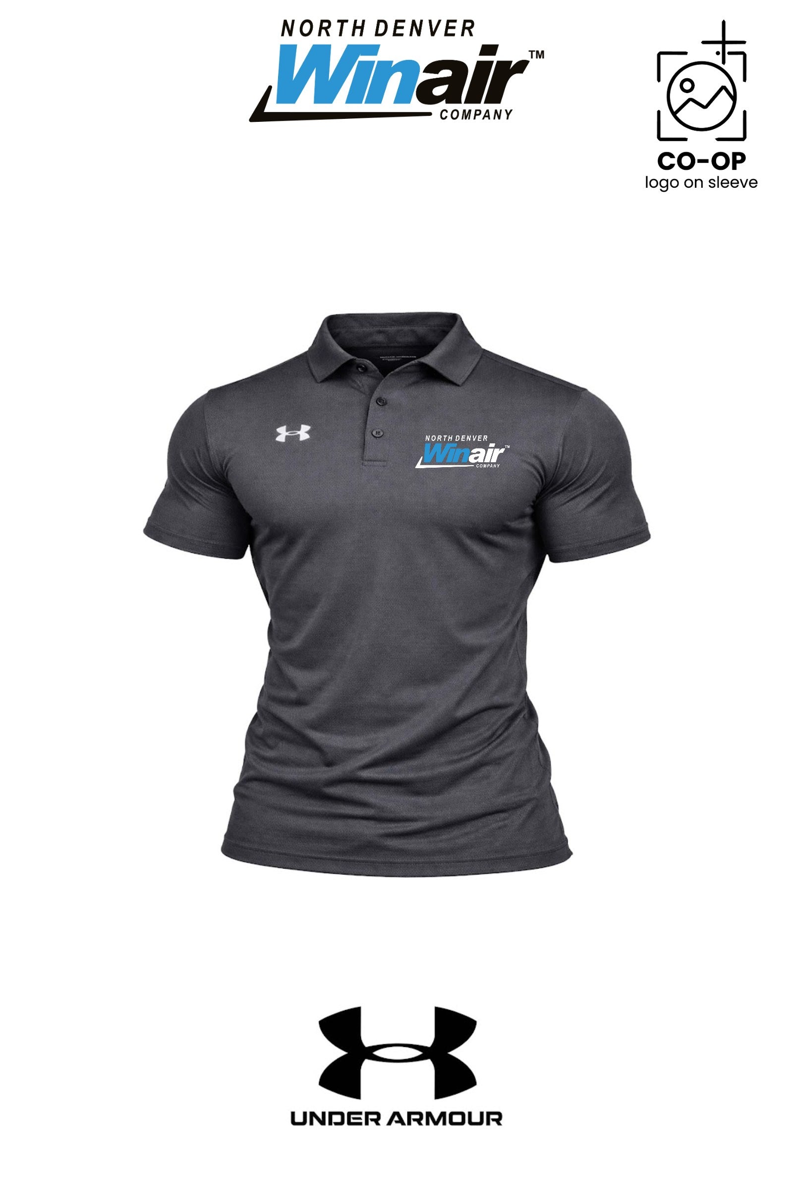 Under Armour Mens Tech™ Polo - North Denver Winair