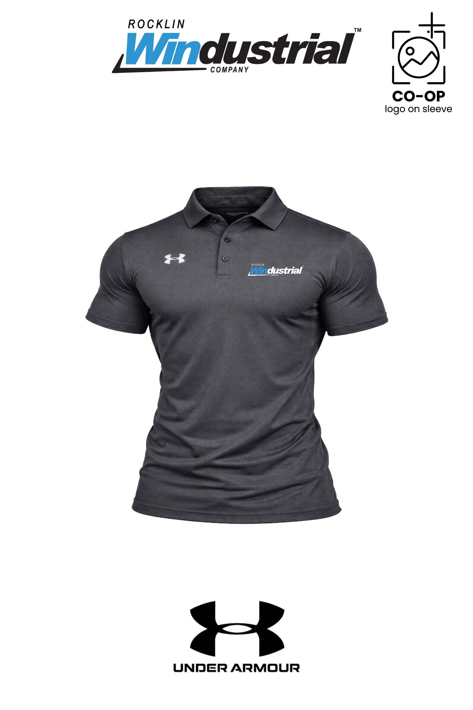 Under Armour Mens Tech™ Polo - Rocklin Windustrial