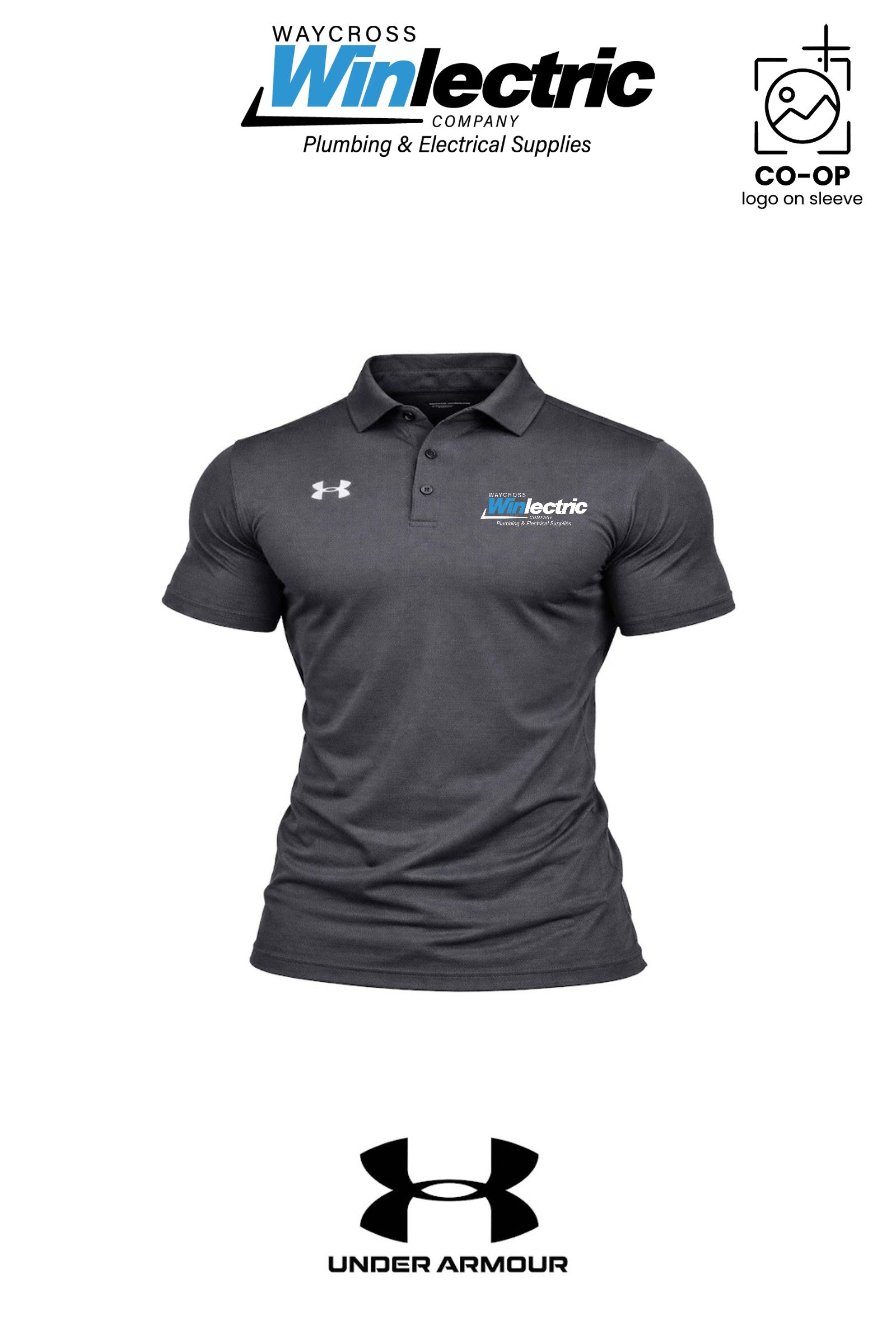 Under Armour Mens Tech™ Polo - Waycross Winlectric