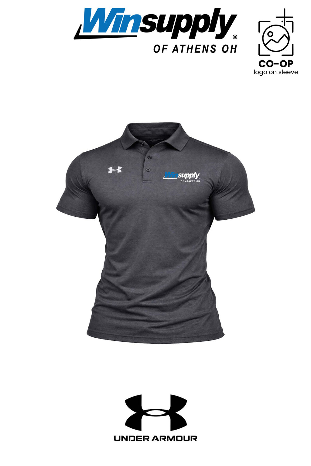 Under Armour Mens Tech™ Polo - Winsupply of Athens OH