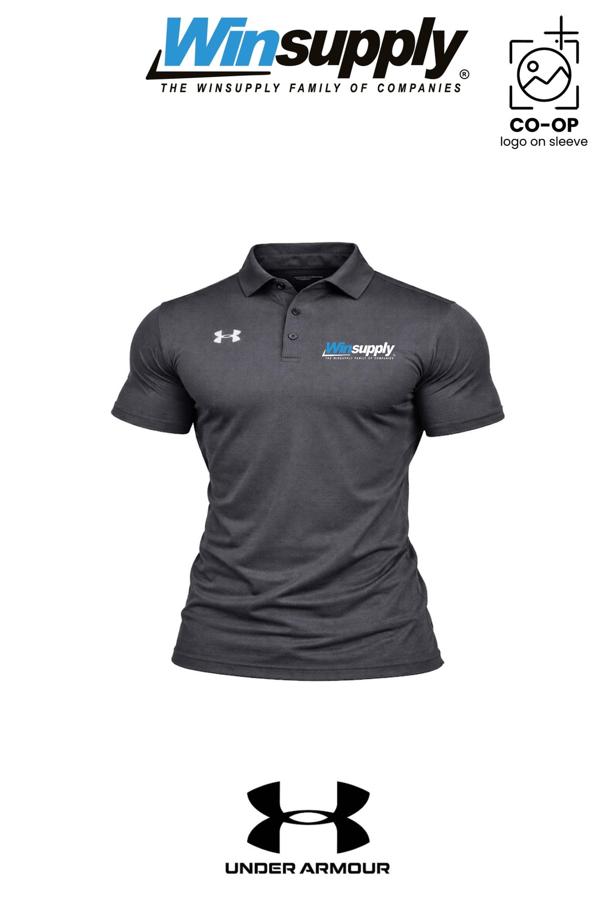 Under Armour Mens Tech™ Polo - Winsupply of Coraopolis