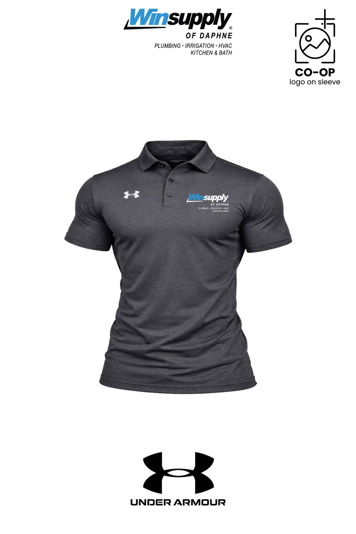 Under Armour Mens Tech™ Polo - Winsupply of Daphne