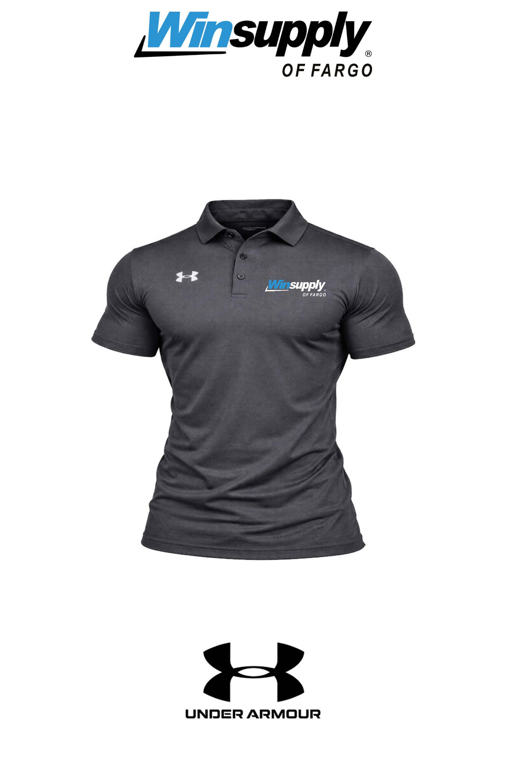 Under Armour Mens Tech™ Polo - Winsupply of Fargo