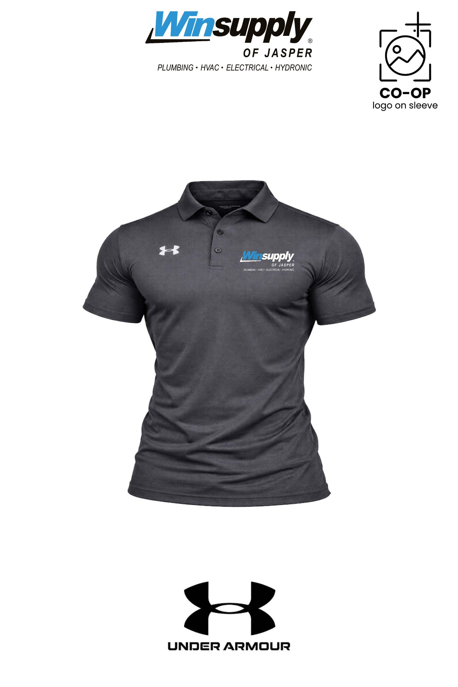 Under Armour Mens Tech™ Polo - Winsupply of Jasper
