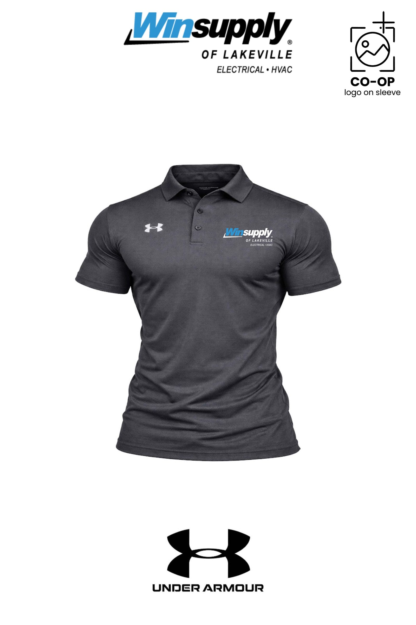 Under Armour Mens Tech™ Polo - Winsupply of Lakeville