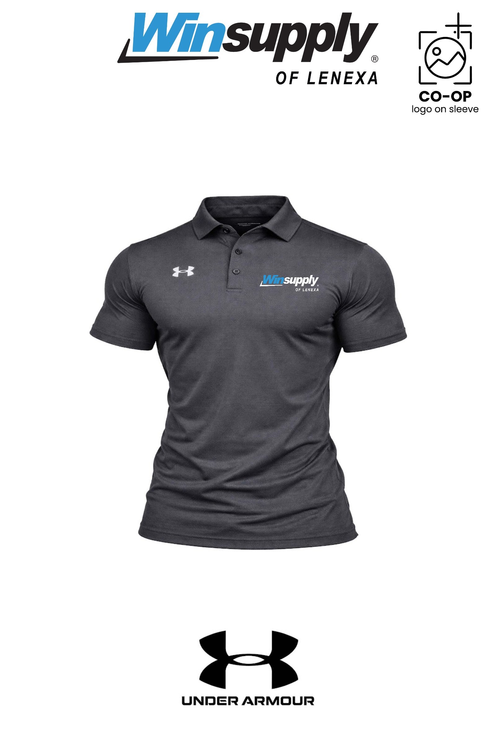 Under Armour Mens Tech™ Polo - Winsupply of Lenexa