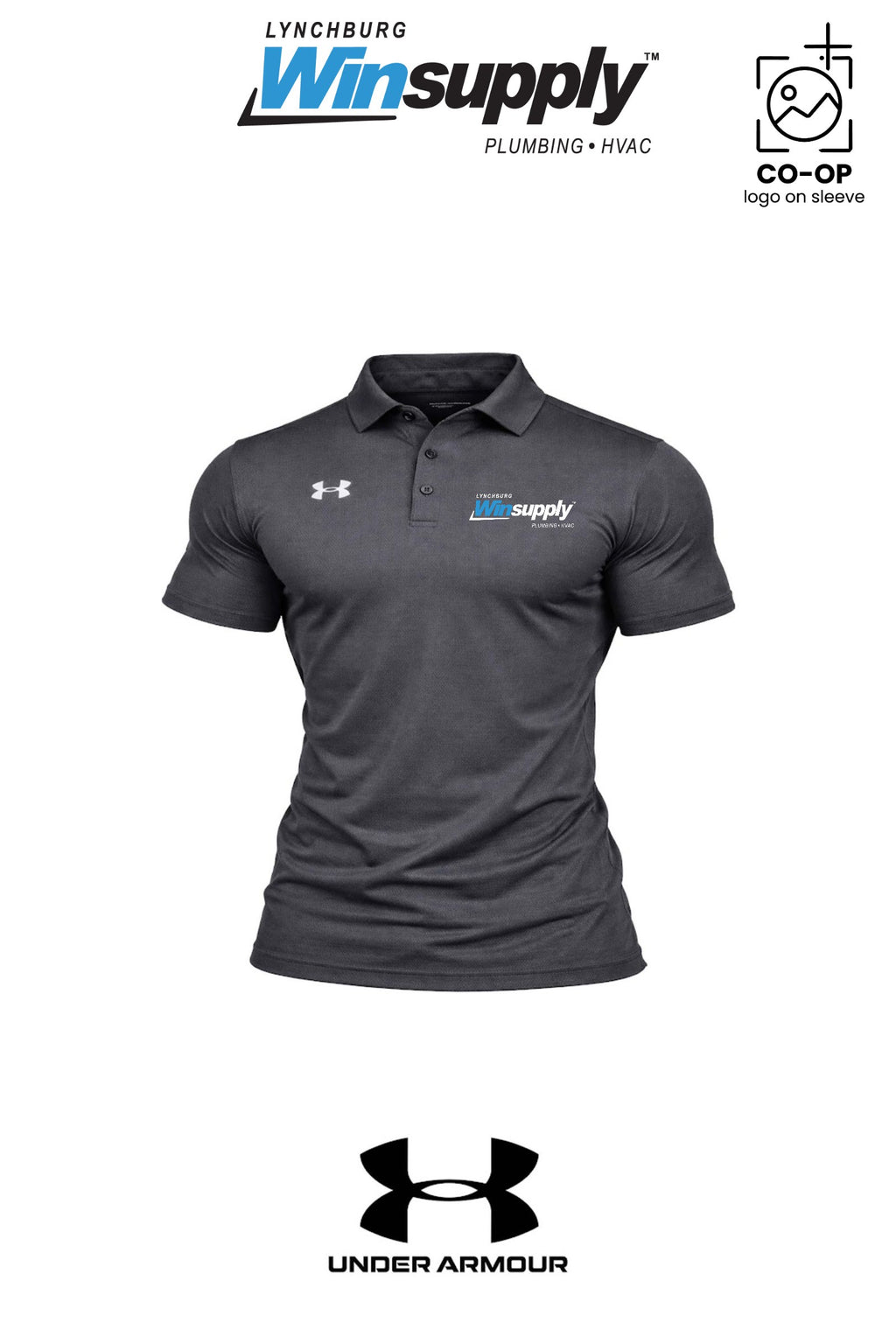 Under Armour Mens Tech™ Polo - Lynchburg Winsupply