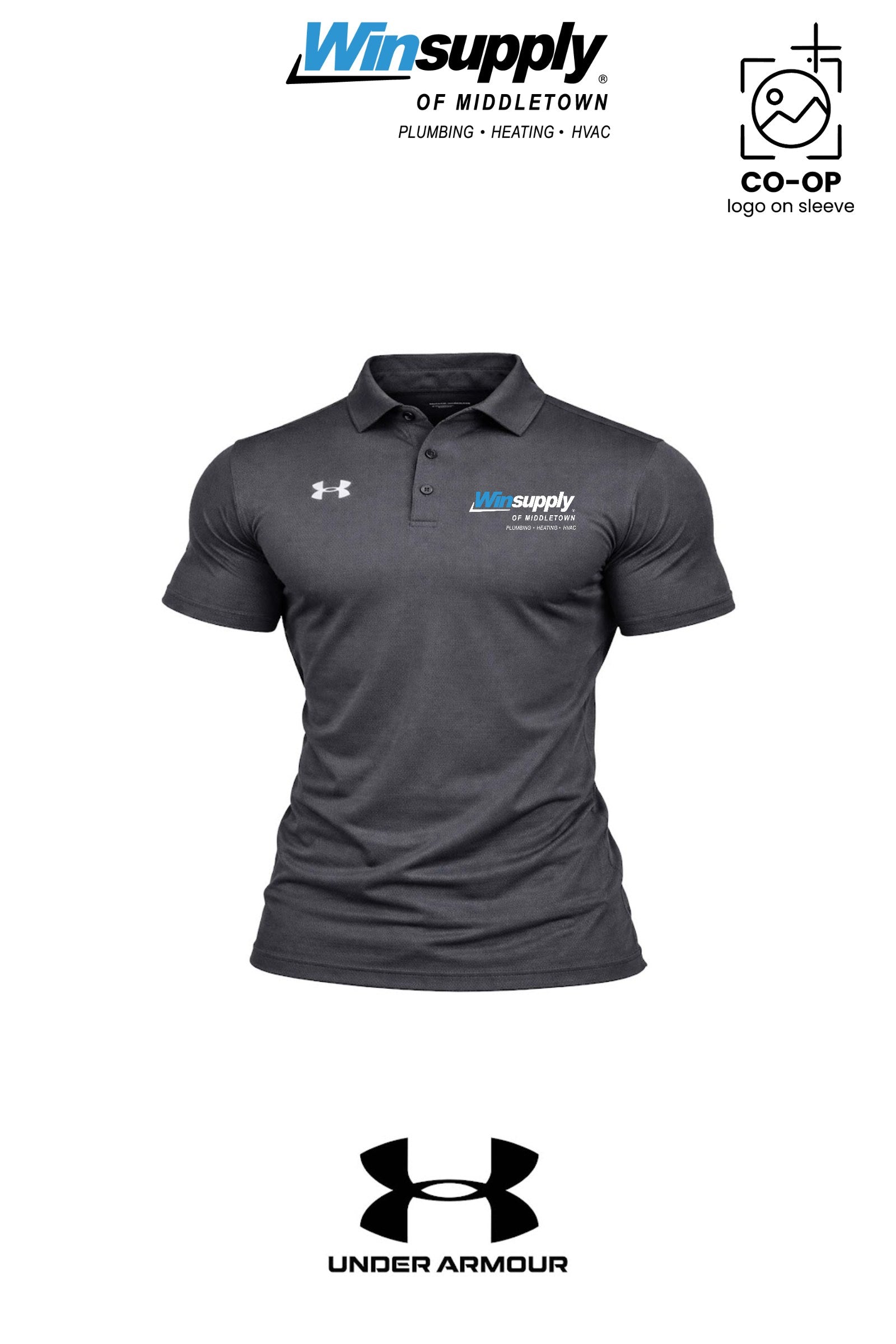 Under Armour Mens Tech™ Polo - Winsupply of Middletown