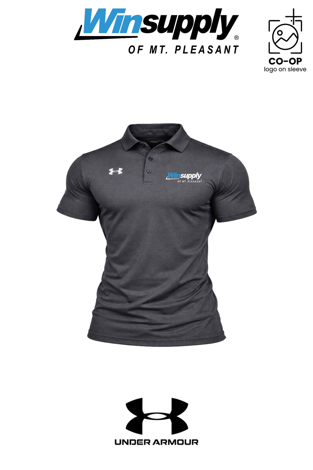 Under Armour Mens Tech™ Polo - Winsupply of Mt. Pleasant