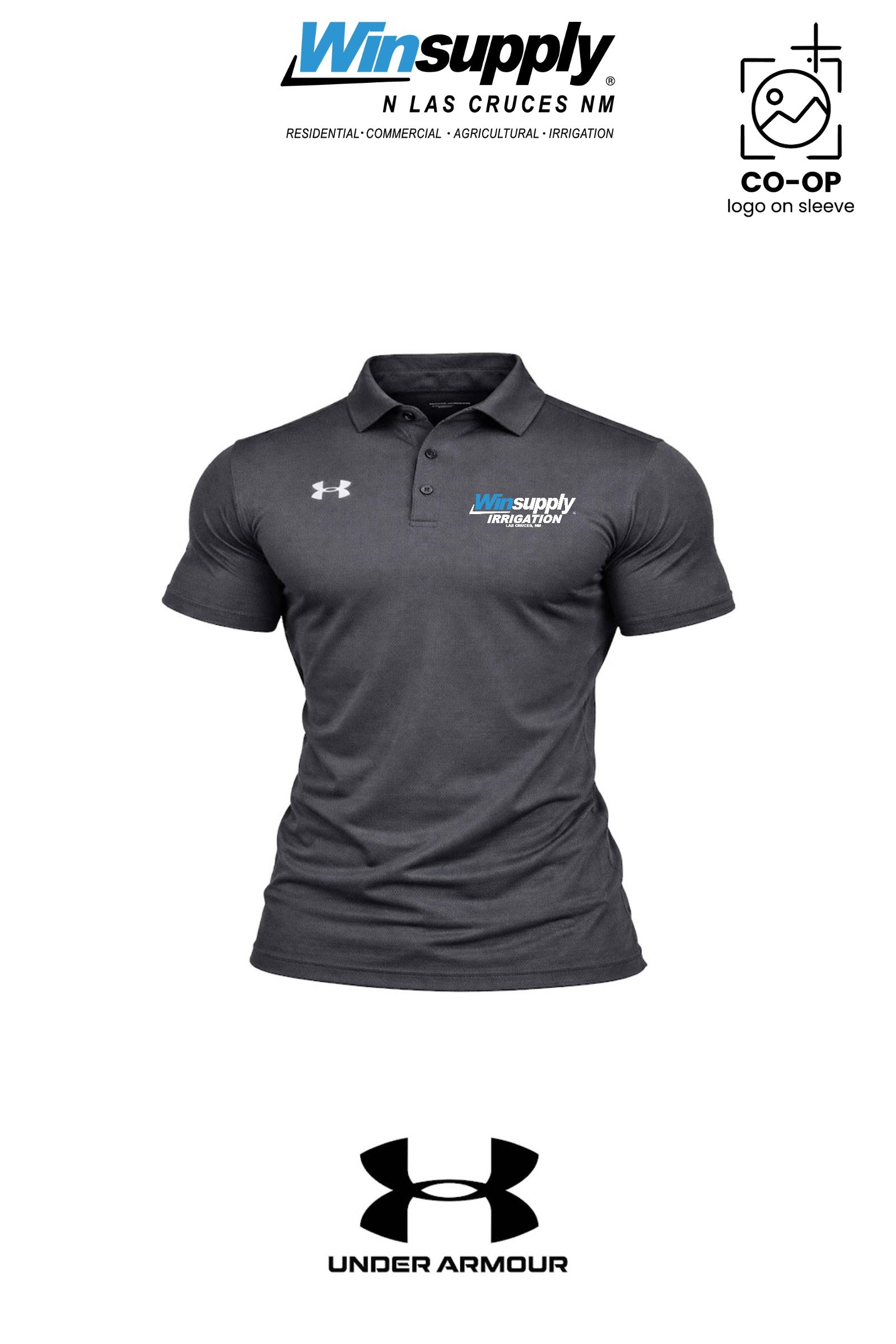 Under Armour Mens Tech™ Polo - Winsupply N Las Cruces NM