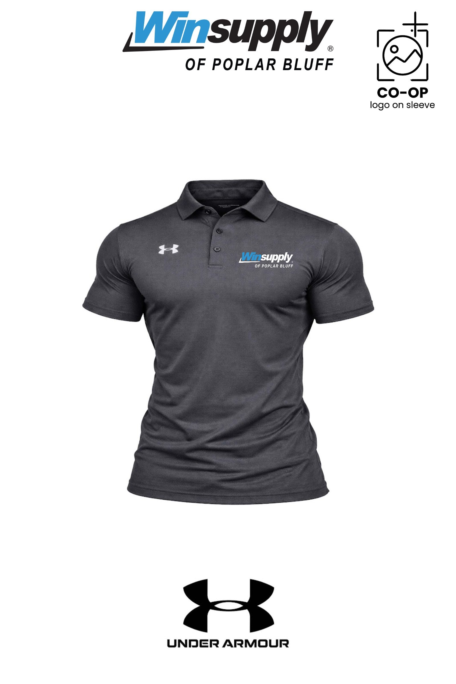 Under Armour Mens Tech™ Polo - Winsupply of Poplar Bluff