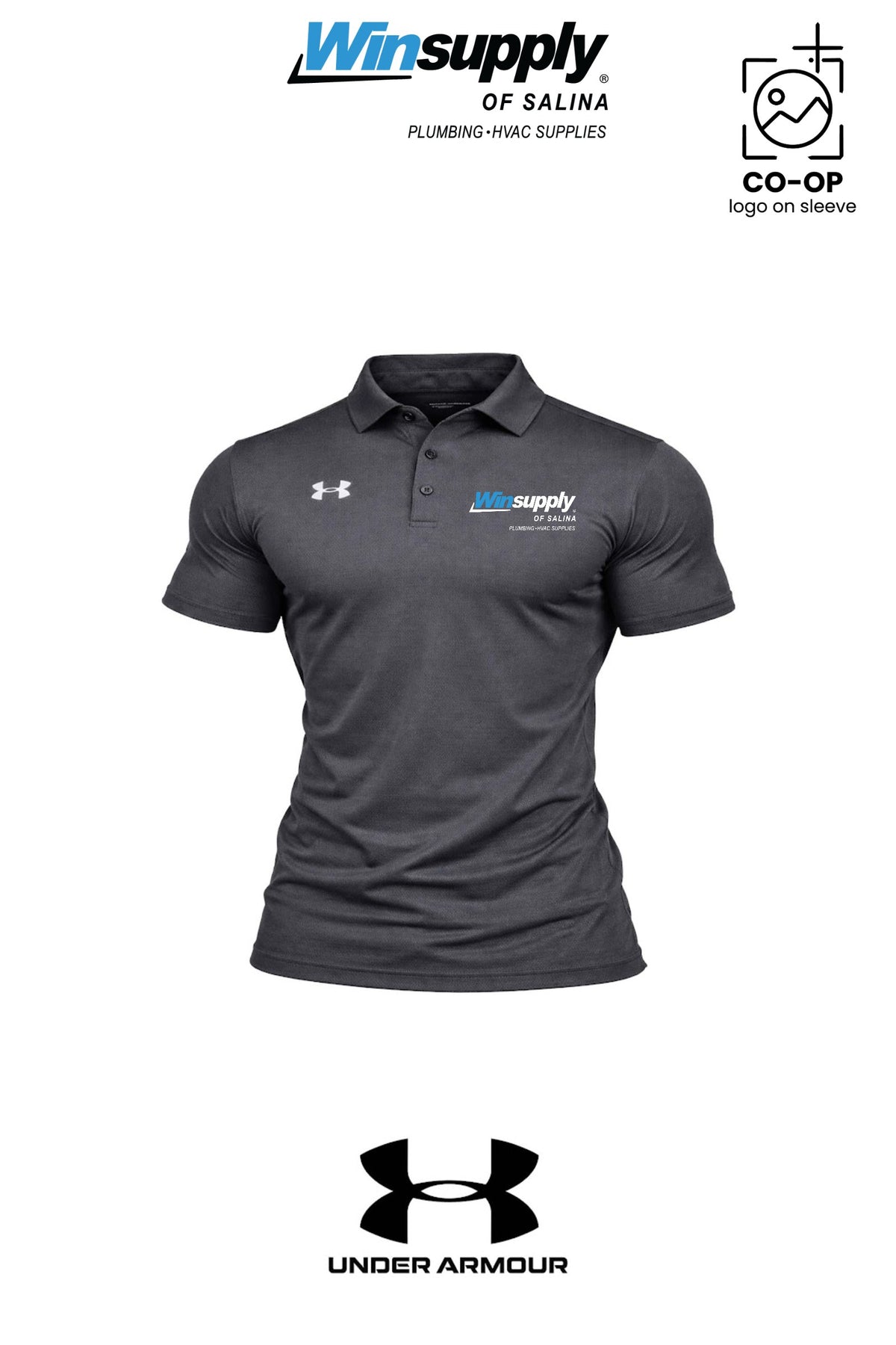 Under Armour Mens Tech™ Polo - Winsupply of Salina