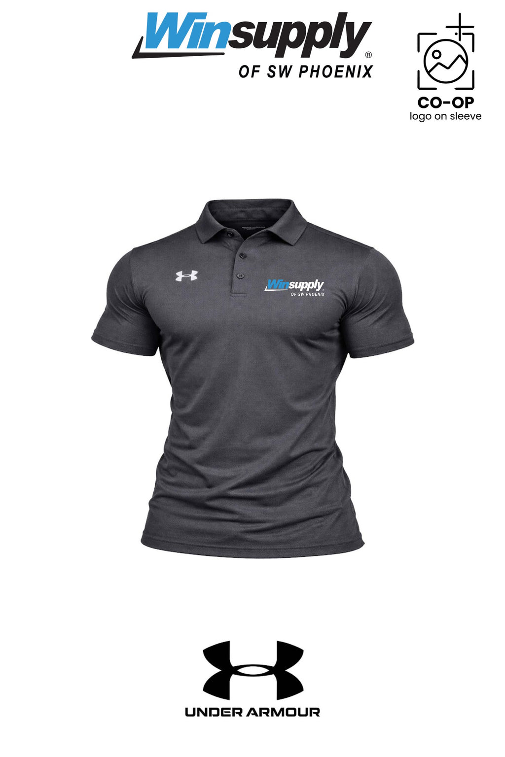 Under Armour Mens Tech™ Polo - Winsupply of SW Phoenix