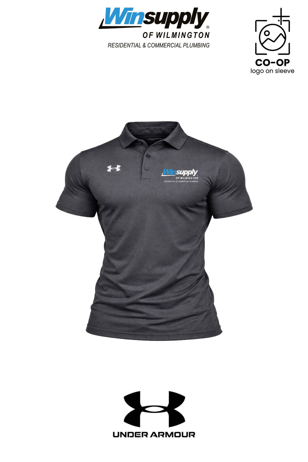 Under Armour Mens Tech™ Polo - Winsupply of Wilmington