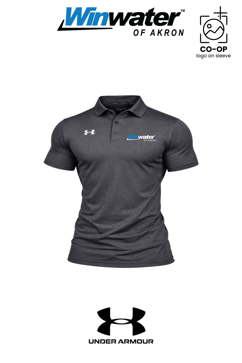 Under Armour Mens Tech™ Polo - Winwater of Akron