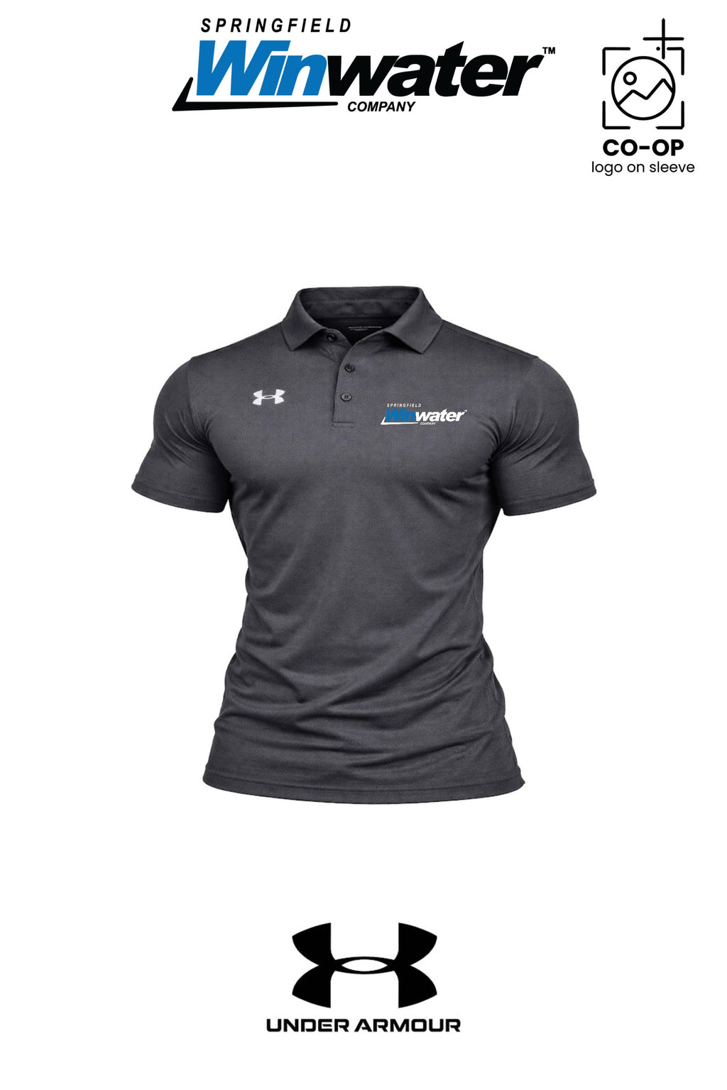 Under Armour Mens Tech™ Polo - Springfield Winwater