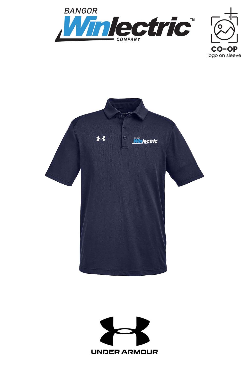 Under Armour Mens Tech™ Polo - Winlectric Bangor