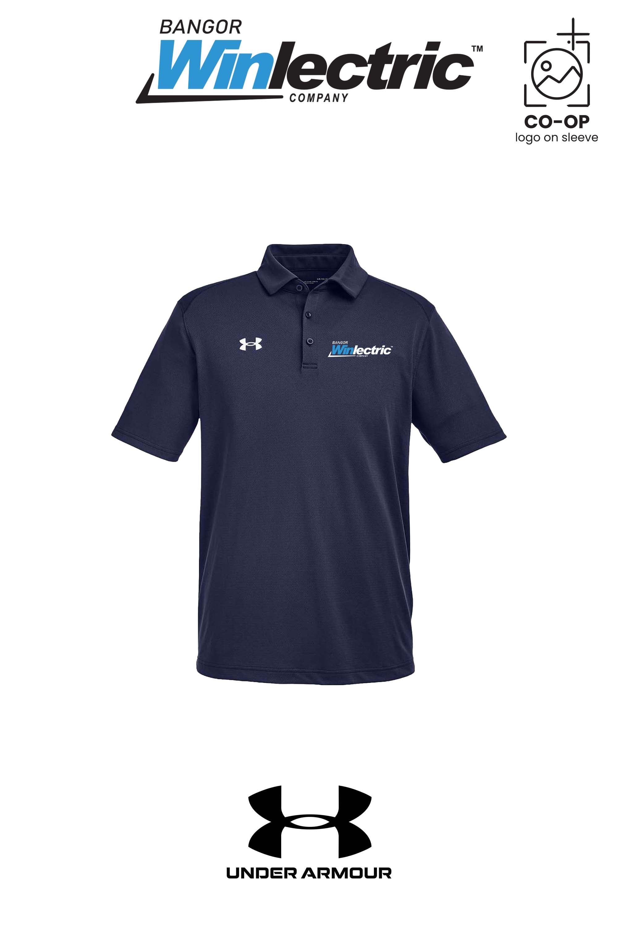Under Armour Mens Tech™ Polo - Winlectric Bangor