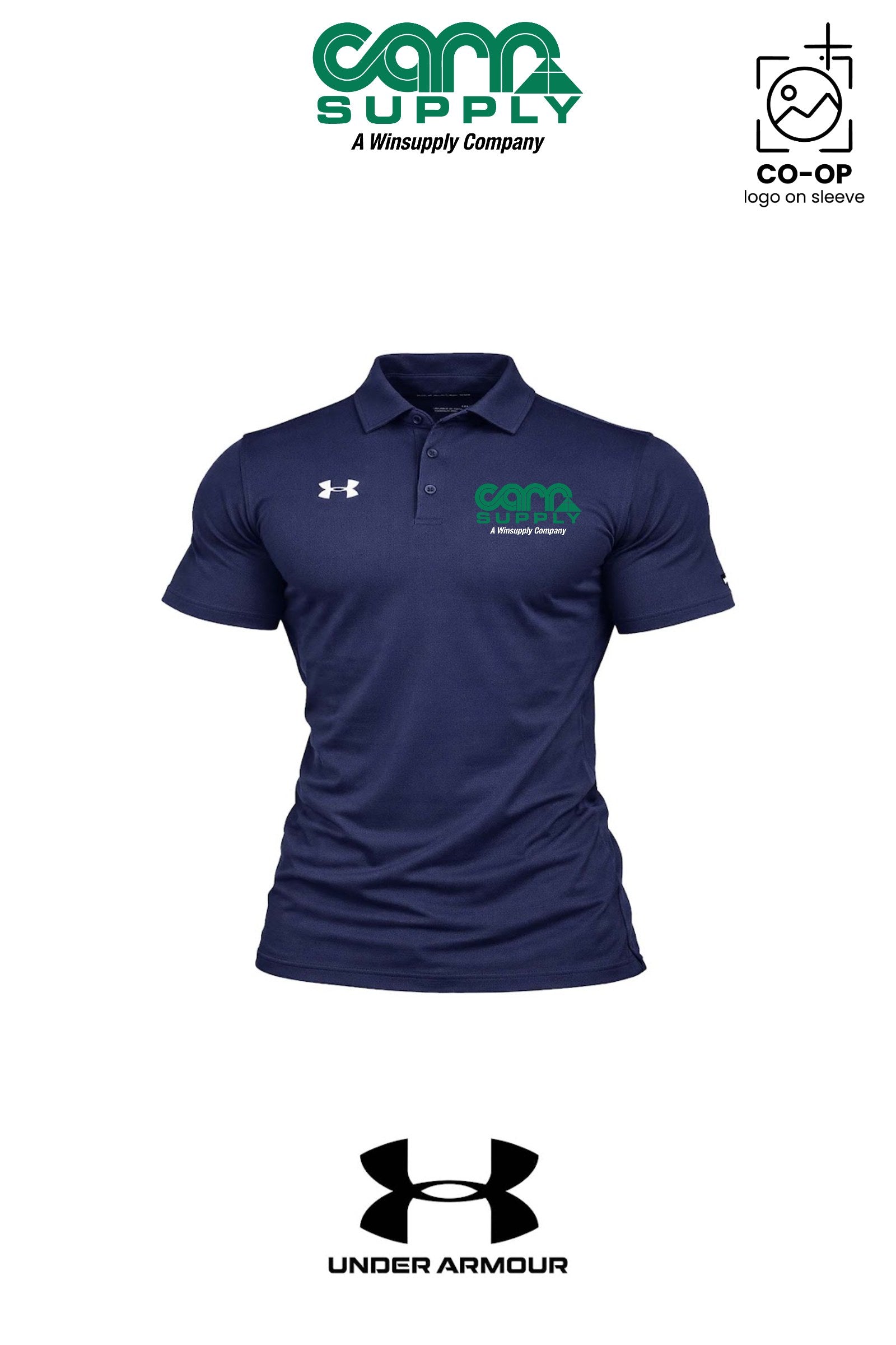 Under Armour Mens Tech™ Polo - Carr Supply - Athens
