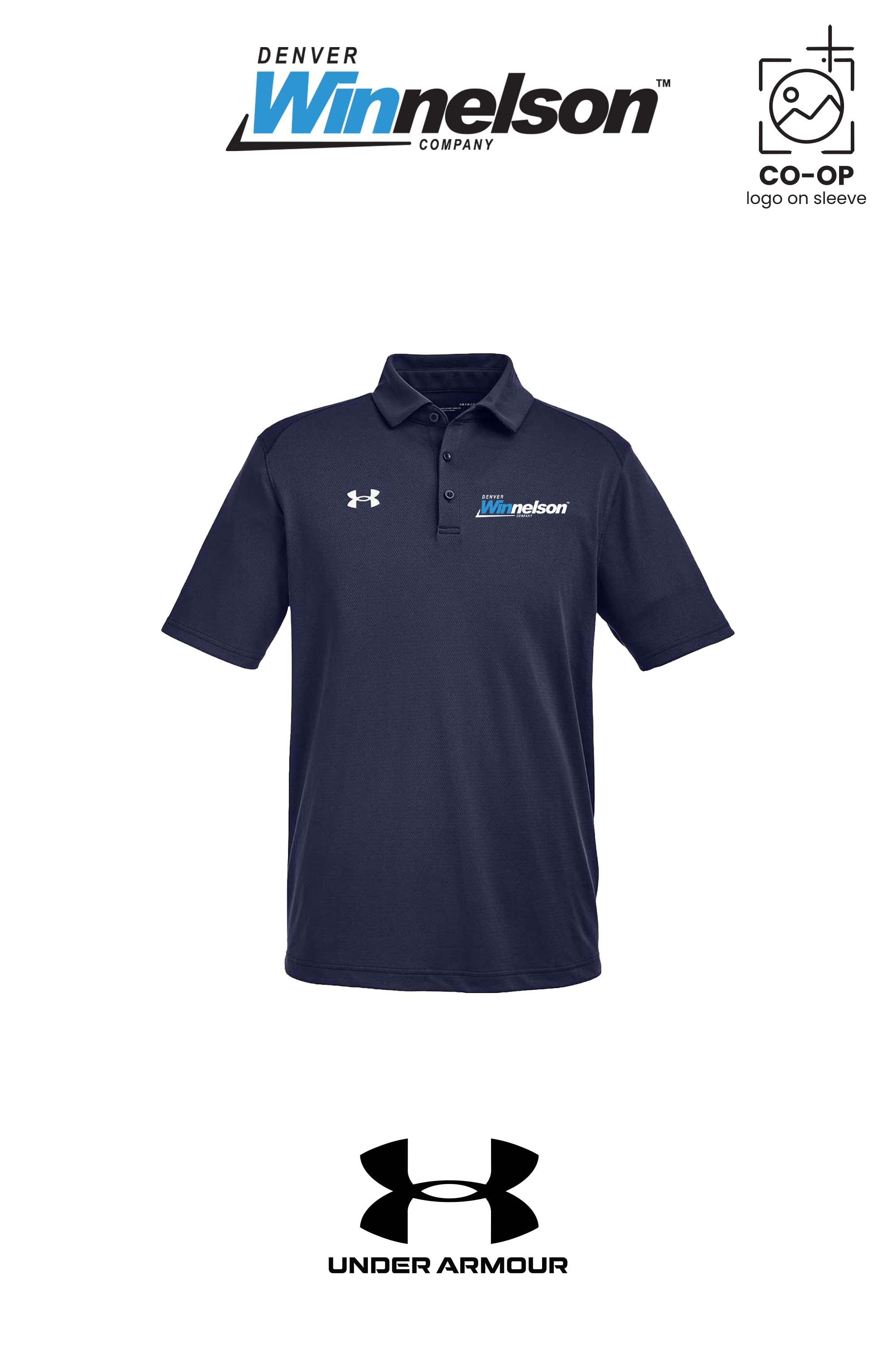 Under Armour Mens Tech™ Polo - Denver Winnelson
