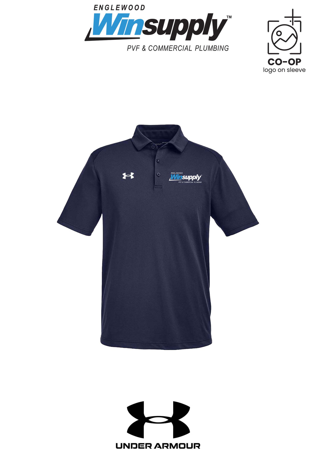 Under Armour Mens Tech™ Polo - Englewood Winsupply