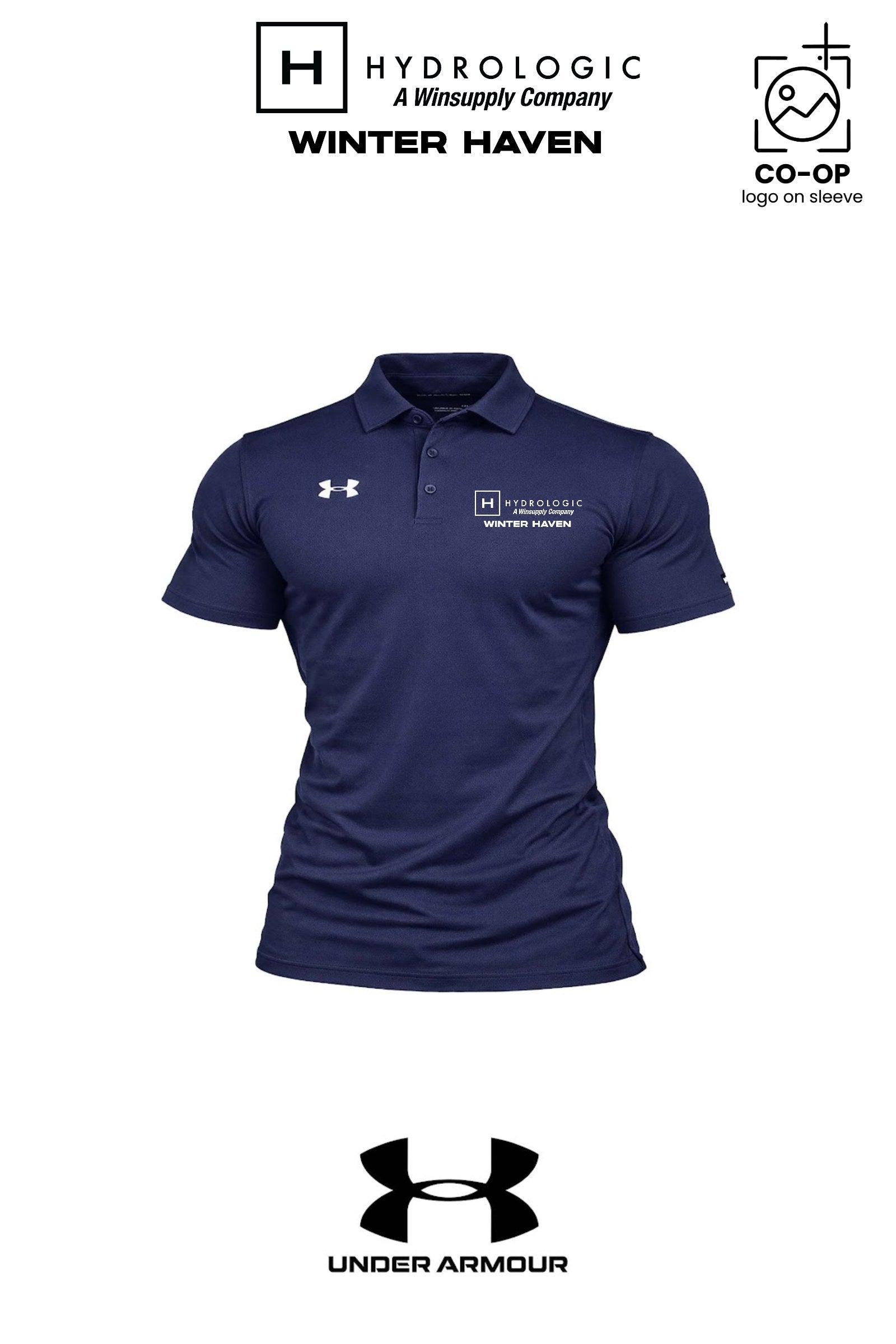 Under Armour Mens Tech™ Polo - Winsupply of Winter Haven