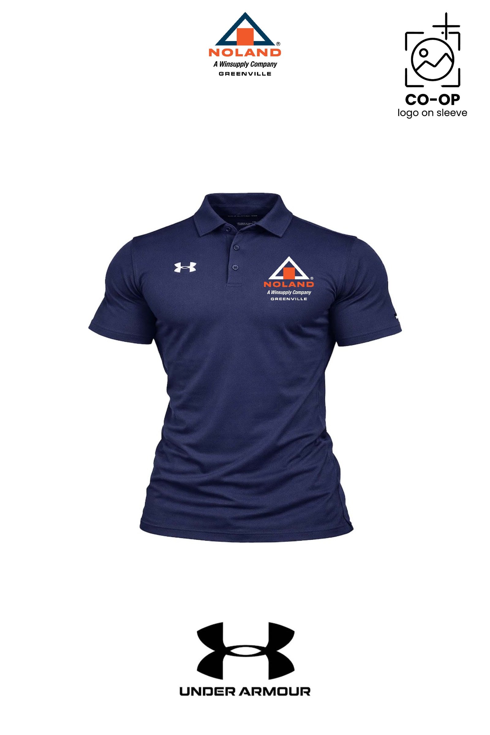 Under Armour Mens Tech™ Polo - Greenville Noland Co.