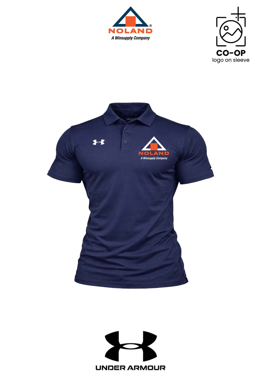 Under Armour Mens Tech™ Polo - Harrison Noland