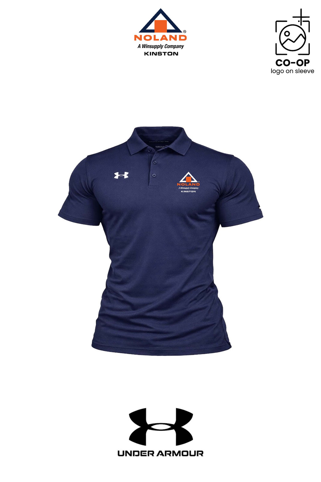 Under Armour Mens Tech™ Polo - Kinston Noland
