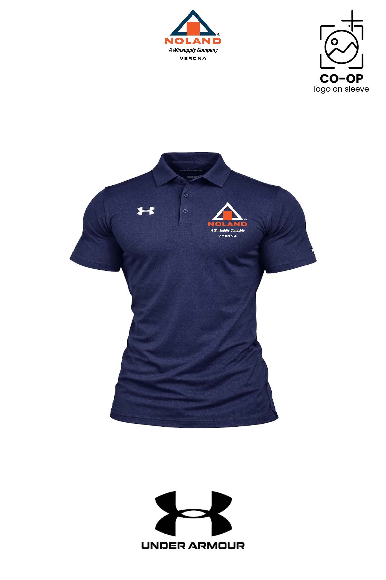 Under Armour Mens Tech™ Polo - Verona Noland
